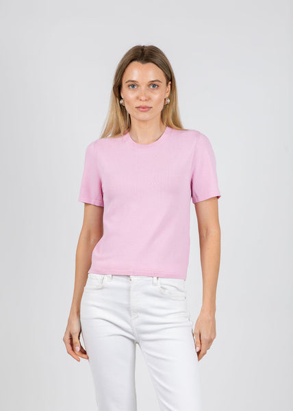 Simkhai Devon Knit Tee - Tulip – Barbara Katz