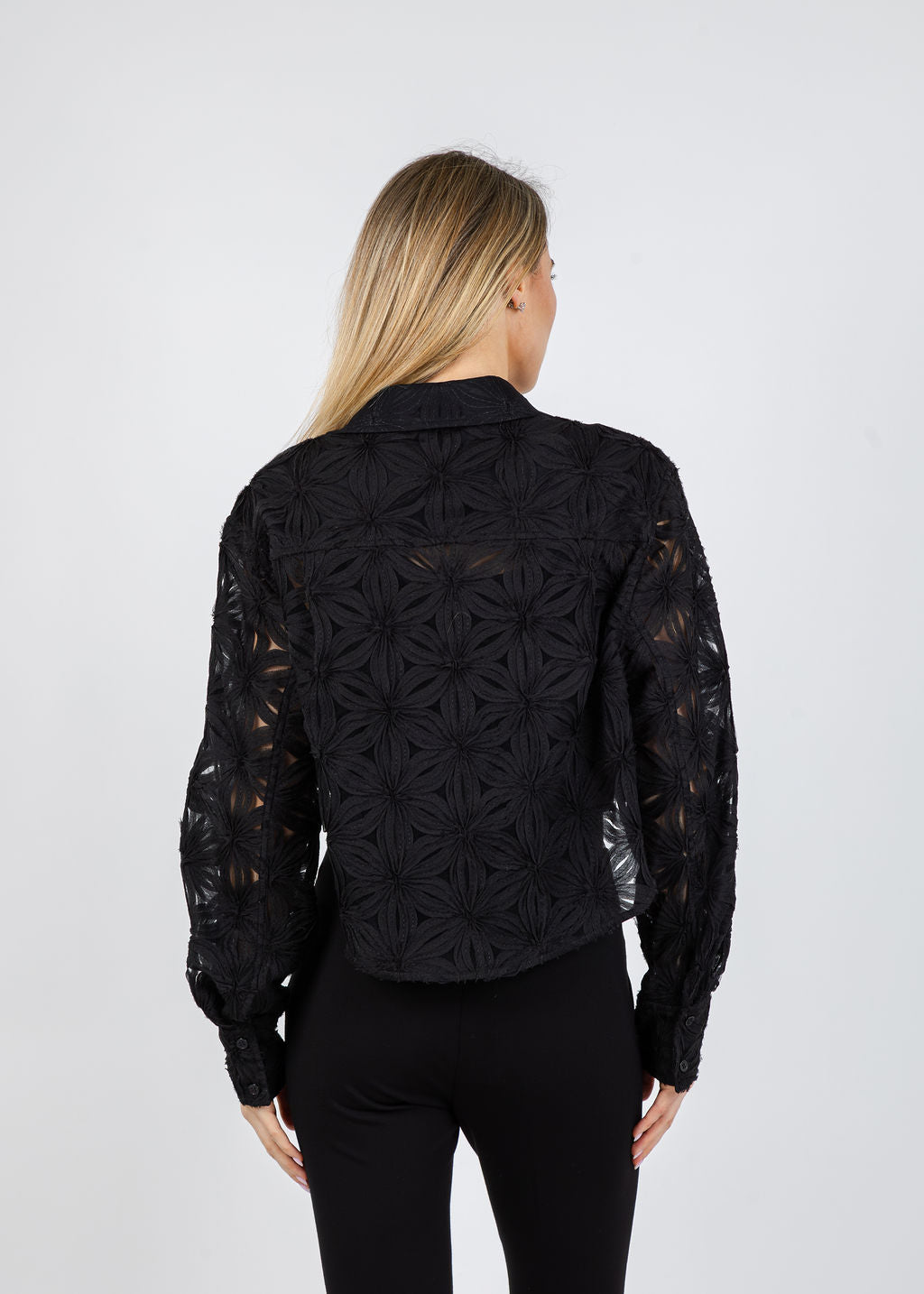 Simkhai Anders Shirt in Black available at Barbara Katz