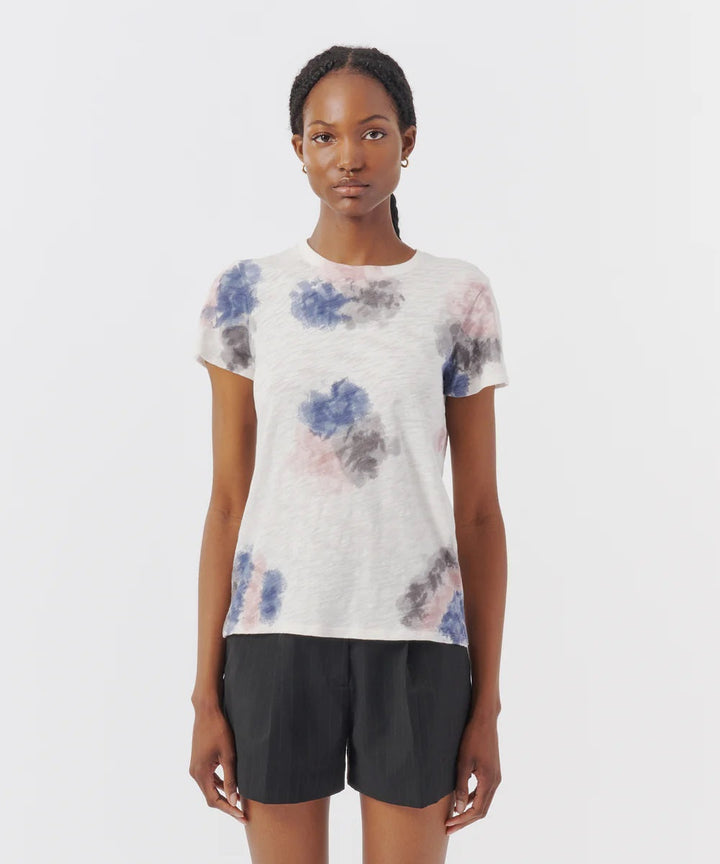 Slub Jersey Splat SS Tee - Chalk Combo