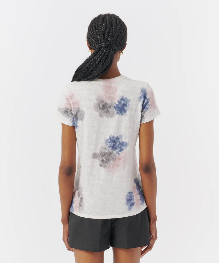 Slub Jersey Splat SS Tee - Chalk Combo