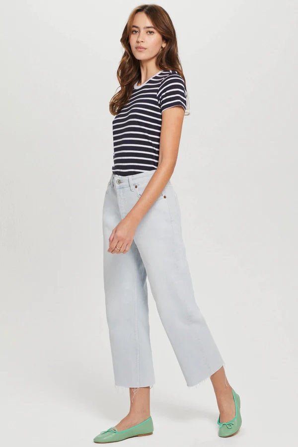 Small Stripe Jersey Boy Tee