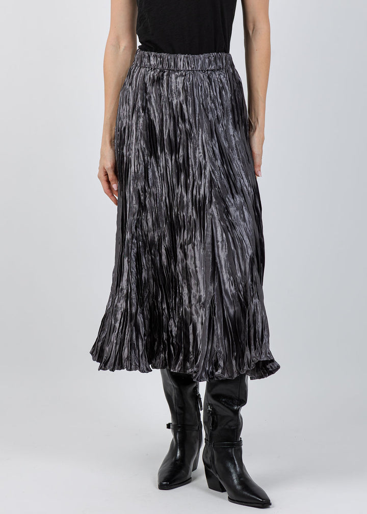 Spanner/Gaby Isla Skirt in Gunmetal available at Barbara Katz