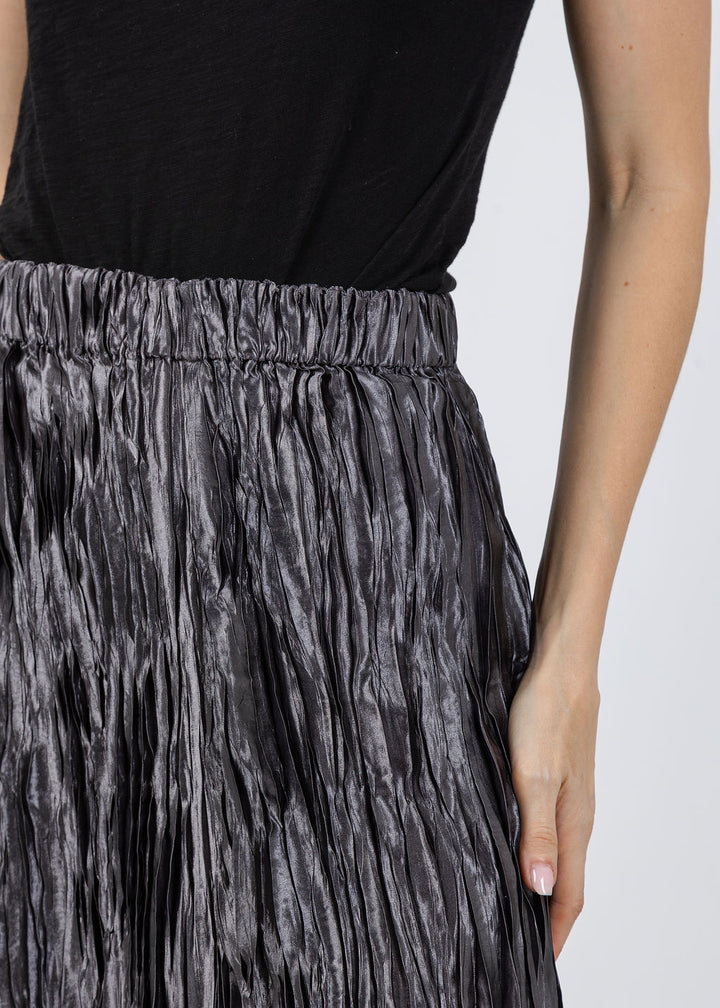 Spanner/Gaby Isla Skirt in Gunmetal available at Barbara Katz