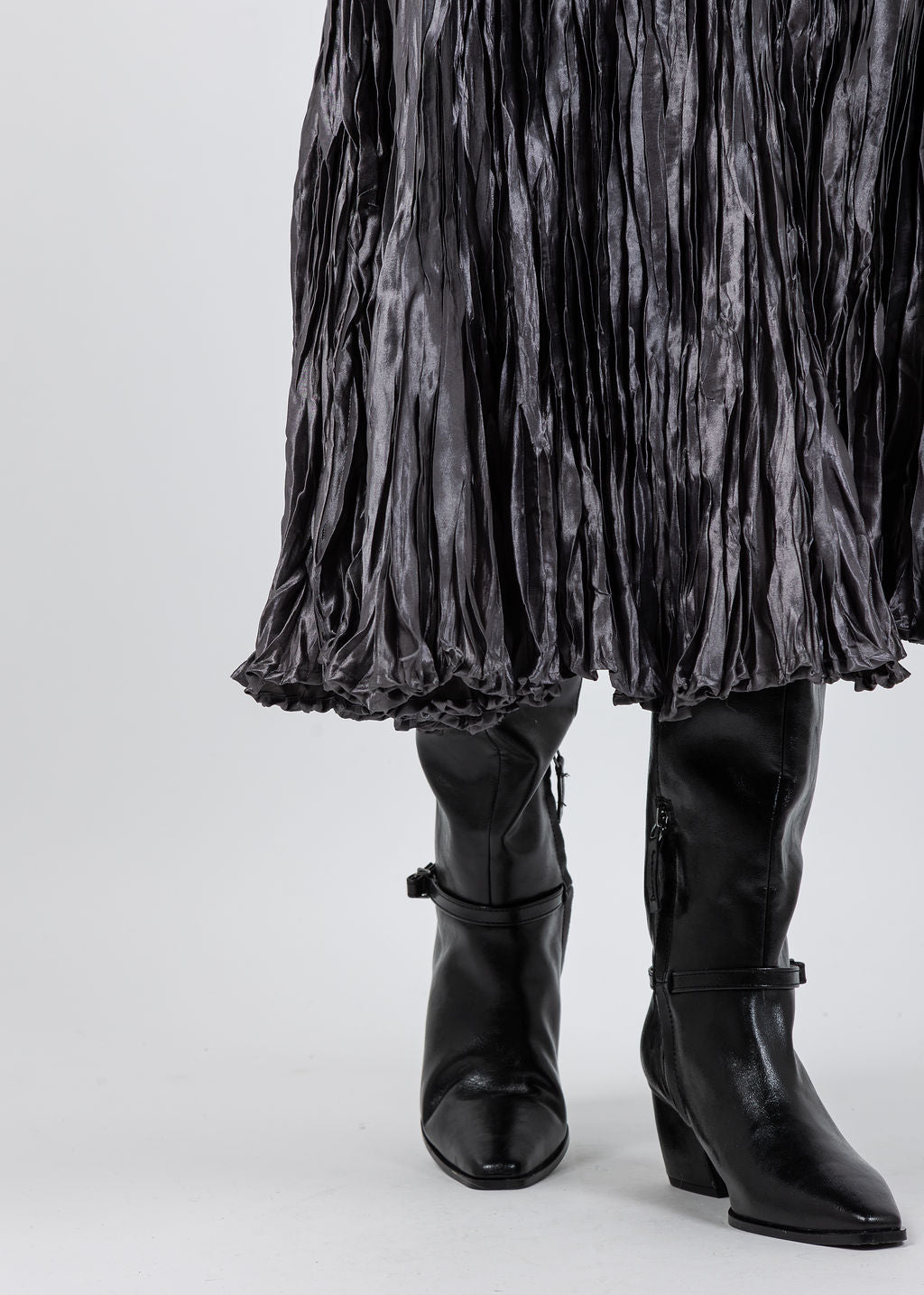 Spanner/Gaby Isla Skirt in Gunmetal available at Barbara Katz