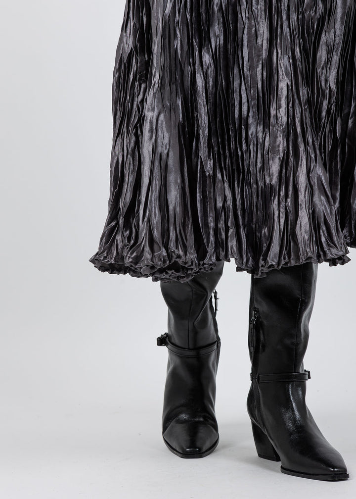 Spanner/Gaby Isla Skirt in Gunmetal available at Barbara Katz