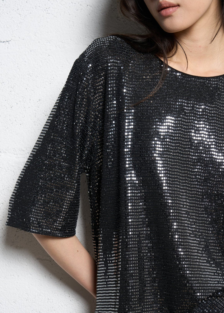 Suncoo Maiween Top in Argent available at Barbara Katz