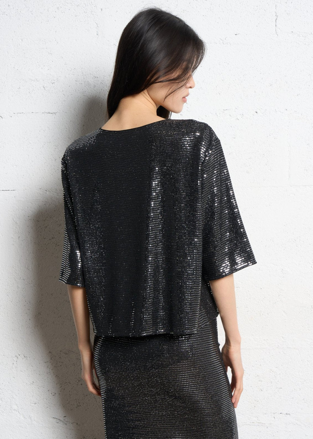 Suncoo Maiween Top in Argent available at Barbara Katz