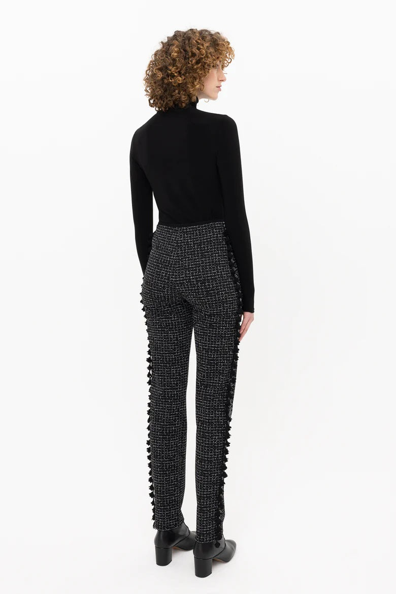 Nadaya Toto TWEED TASSEL PO PANT