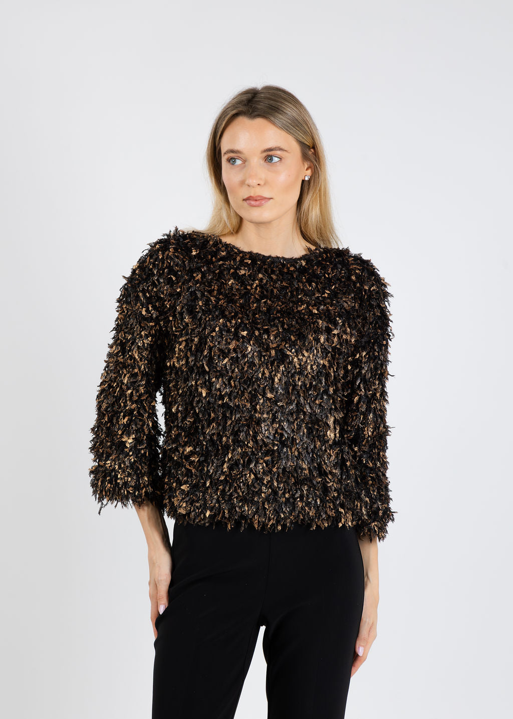 Terra Holiday Tunic in Bronze available at Barbara Katz