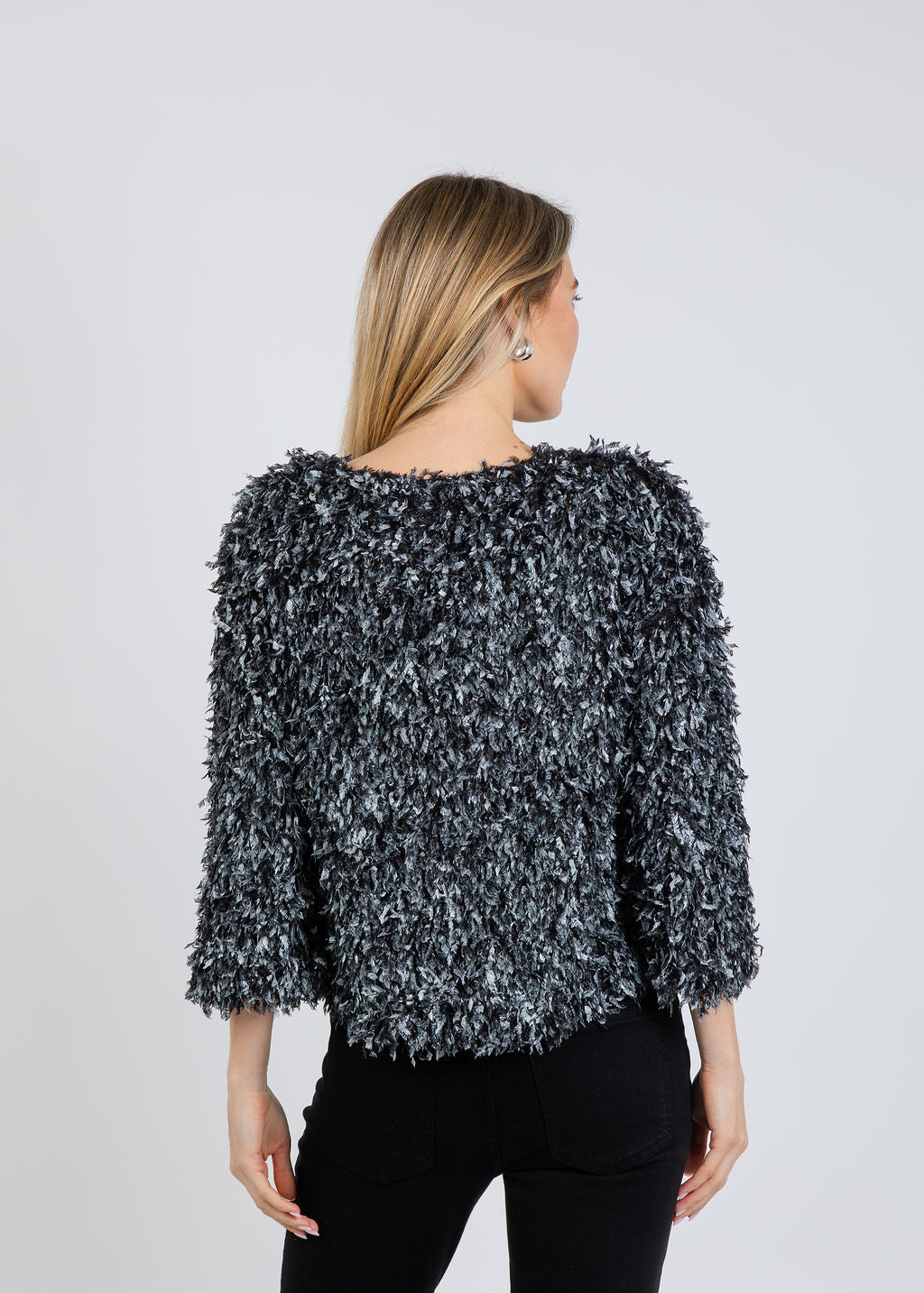 Terra Holiday Tunic in Pewter available at Barbara Katz