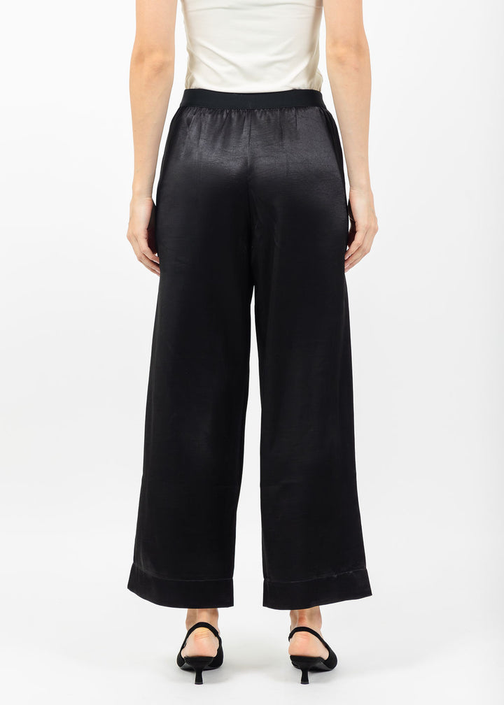 Terra Satin Pant in Black available at Barbara Katz