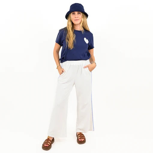 The Suke Tee Imperfect Heart - Indigo