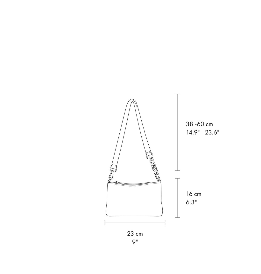 Daniella Lehavi Tokyo Clutch Bag measurements