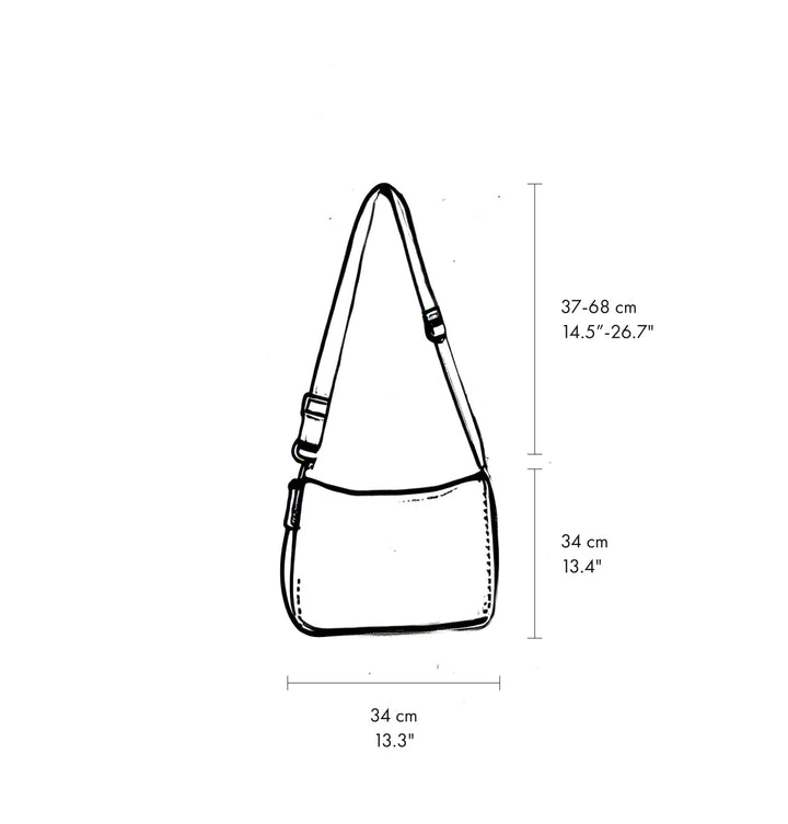 Daniella Lehavi Tokyo Crossbody Bag measurements