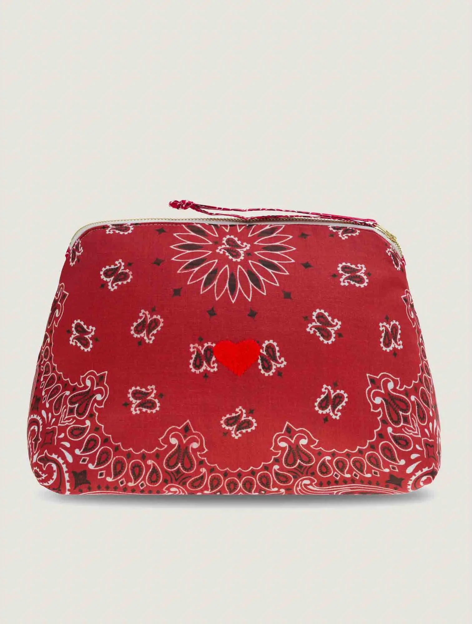 Call It By Your Name Heart Vanity Large - Vintage Red/Real Red