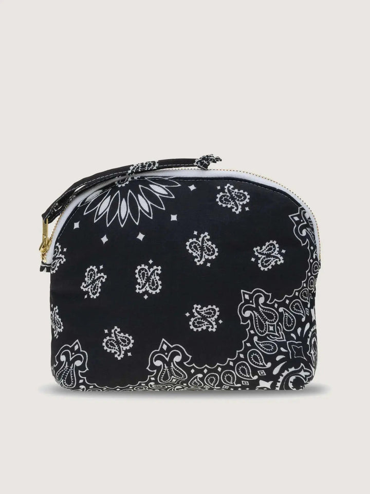 Call It By Your Name Happy Face Vanity Small in All Black available at Barbara Katz
