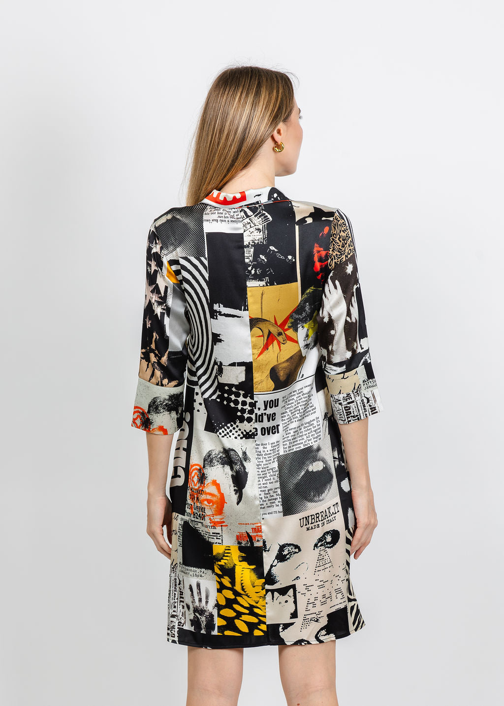 UnbreakIT Wanda Dress in Rock Print available at Barbara Katz