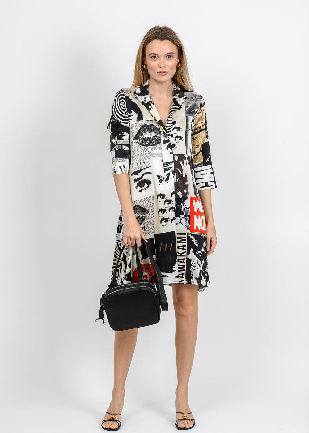 UnbreakIT Wanda Dress in Rock Print available at Barbara Katz