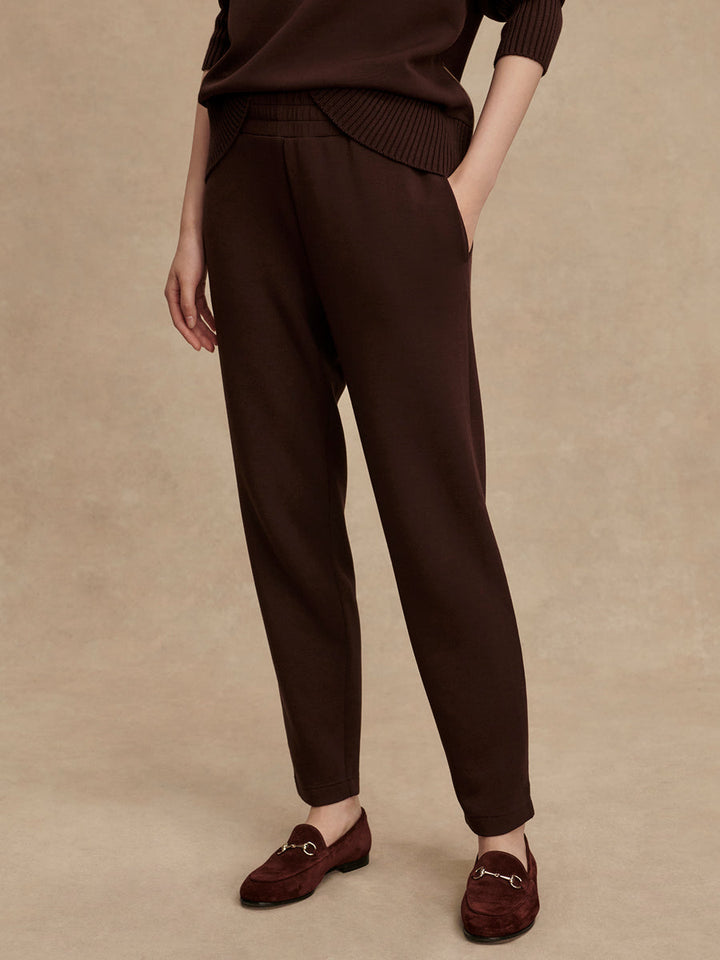 Varley The Slim Pant 25" in Coffee Bean available at Barbara Katz
