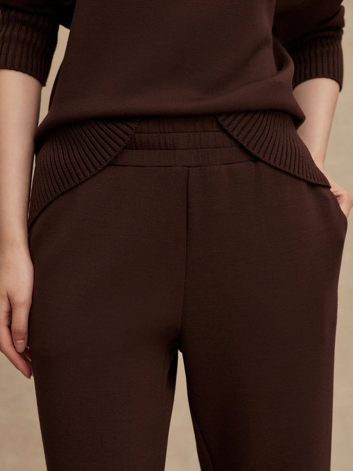 Varley The Slim Pant 25" in Coffee Bean available at Barbara Katz