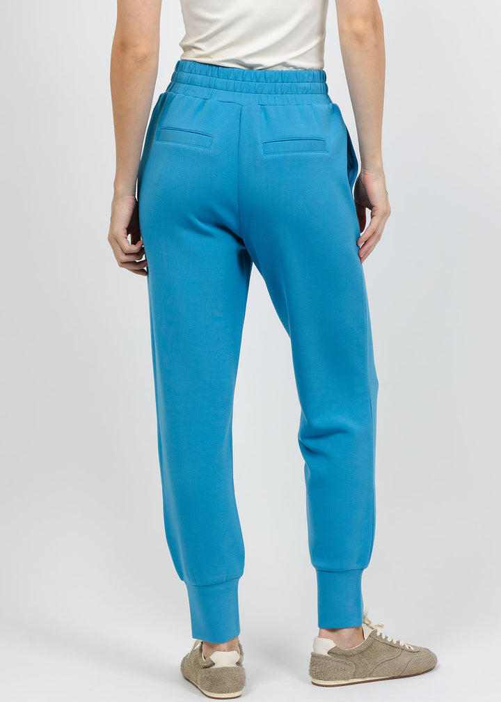 Varley The Slim Cuff Pants 27.5" in Cendre Blue available at Barbara Katz