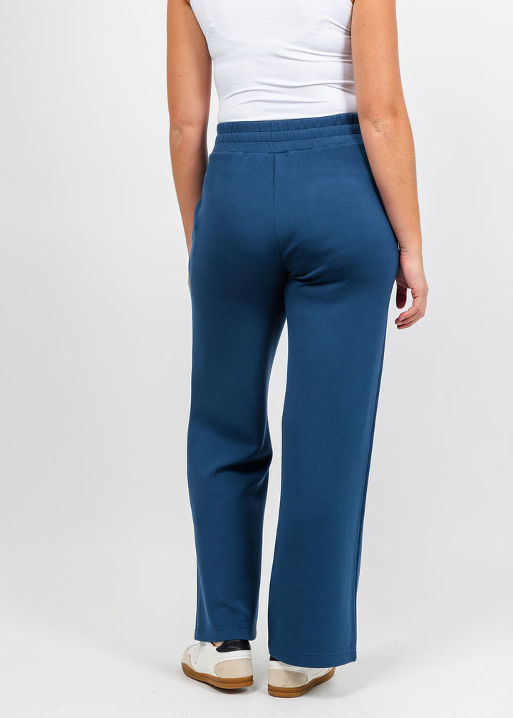 Varley The Wide Leg Pant 30" - Sea Blue available at Barbara Katz