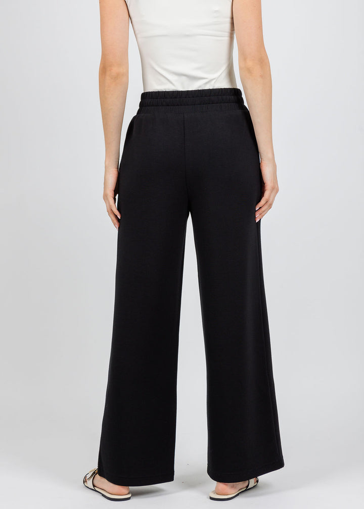 Varley The Wide Leg Pants 28" in Black available at Barbara Katz