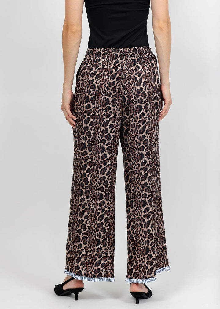Vilagallo Leopard Pants available at Barbara Katz