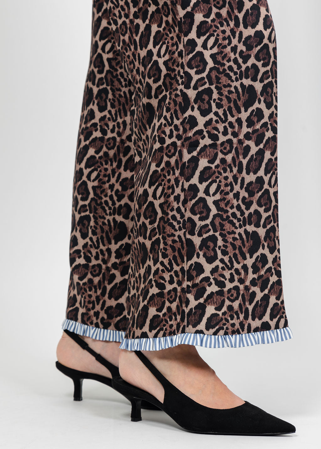 Vilagallo Leopard Pants available at Barbara Katz