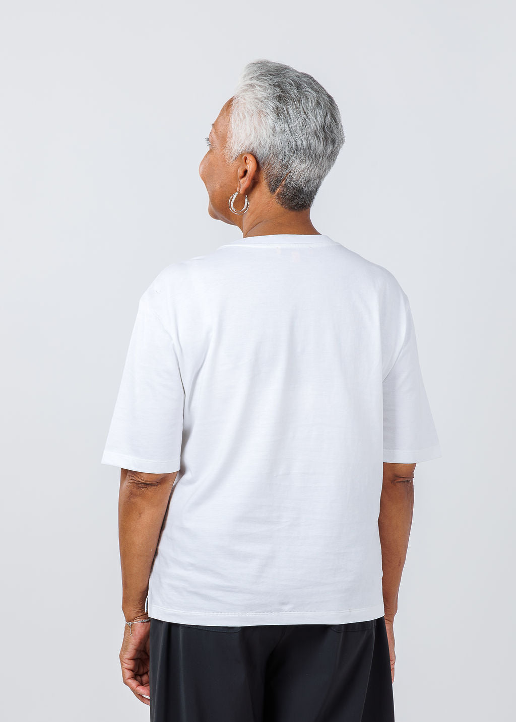 Vilagallo Flores Bordado Top in White available at Barbara Katz