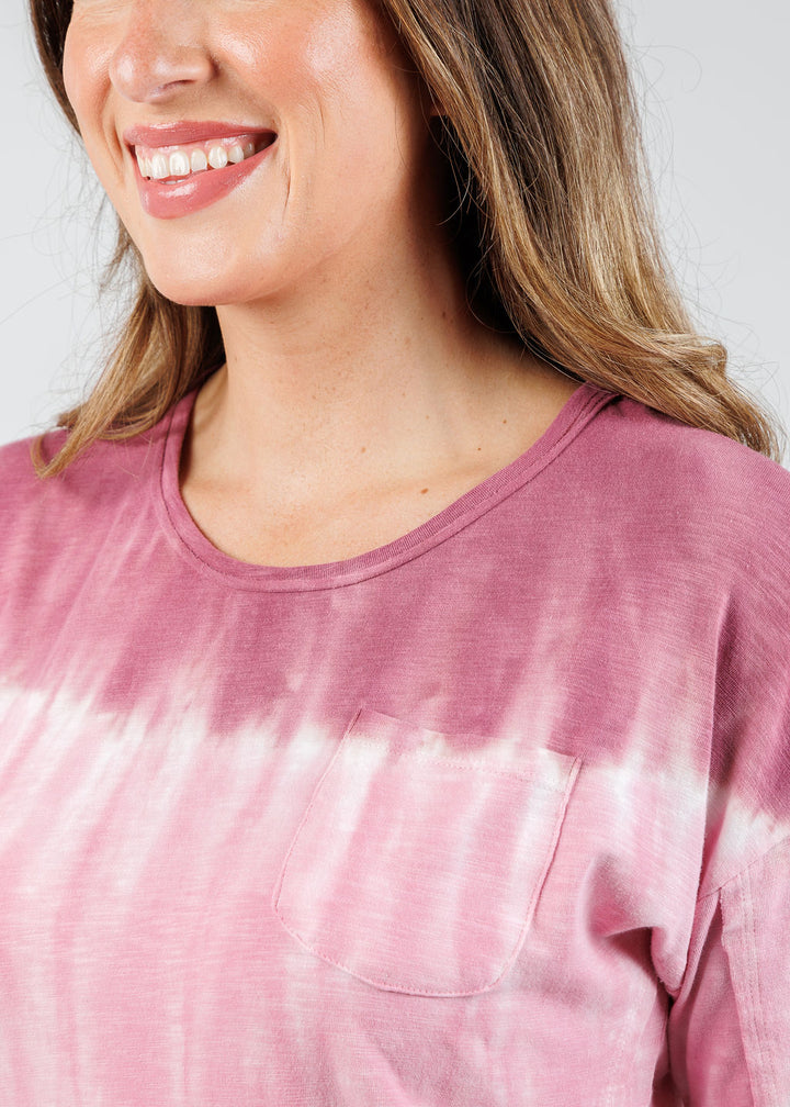 Wearables Duval Tee in Rosy Trio available at Barbara Katz