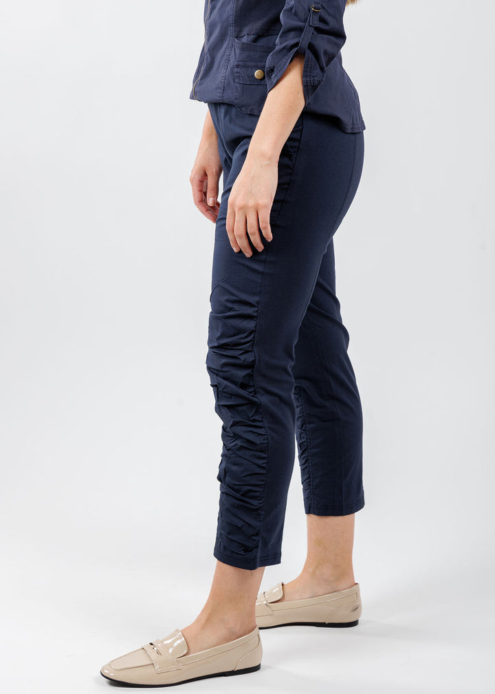 Wearables Geyser Crop Pants in Navy available at Barbara Katz