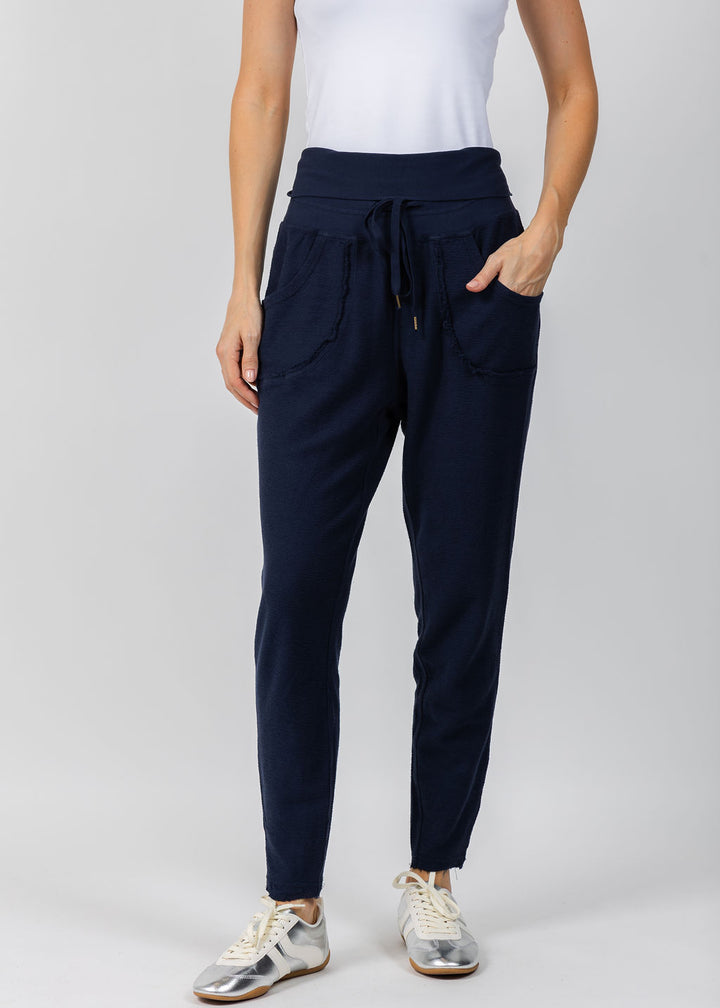 Wearables Kiefer Pants in Navy available at Barbara Katz