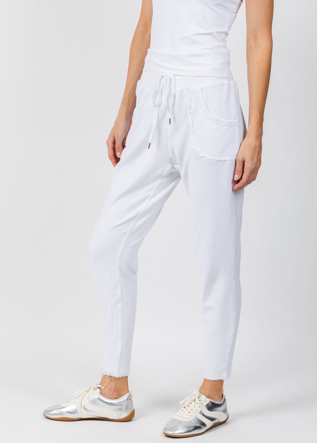 Wearables Kiefer Pants in White available at Barbara Katz