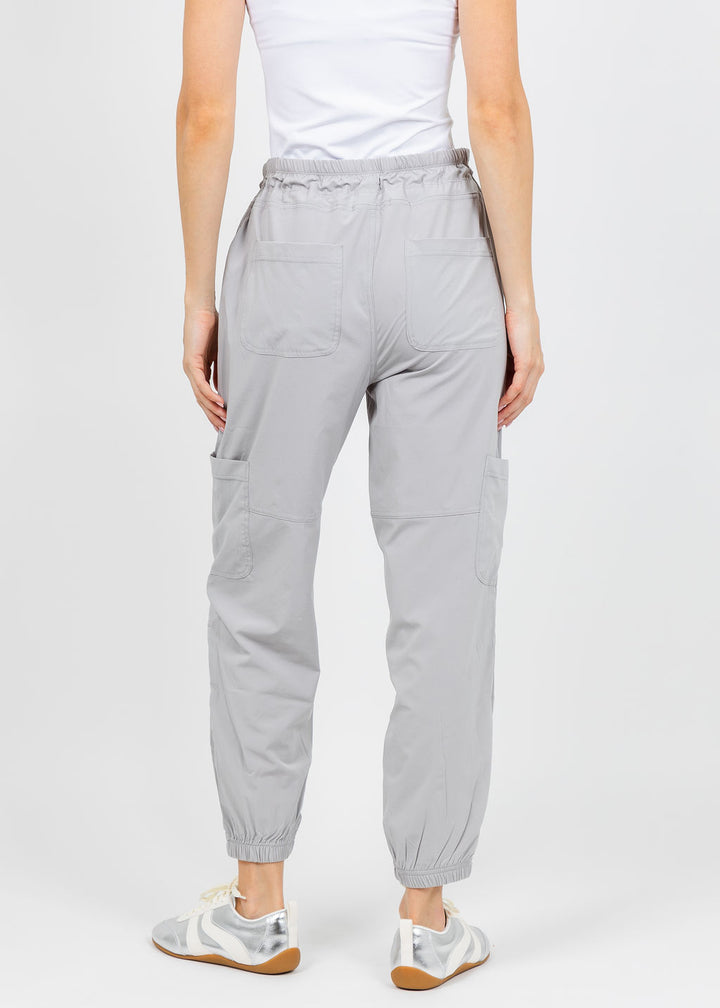 Wearables by XCVI Theobald Cargo Jogger in Acrtic available at Barbara Katz