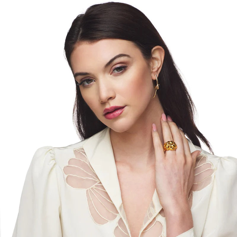 Weave Domed Ring