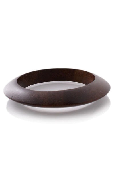 Wide Wood Bangle