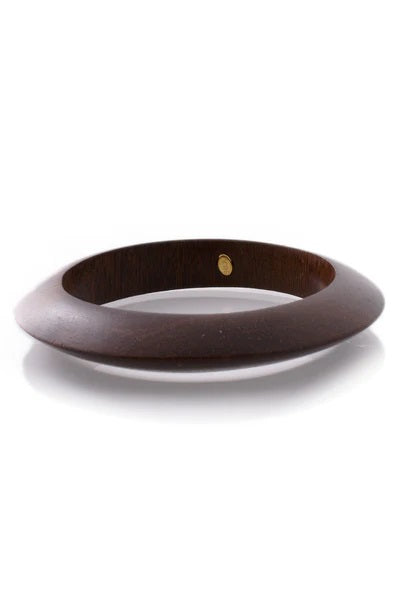 Wide Wood Bangle