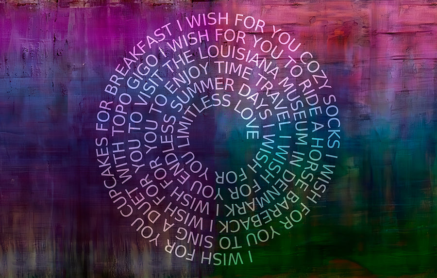 Suzi Roher Lily, Wish For You Scarf available at Barbara Katz