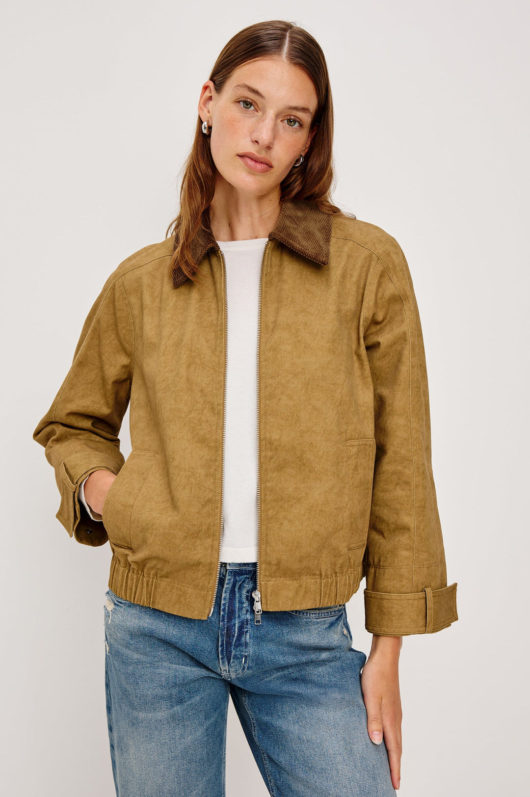 Rails York Barn Jacket in Yellowstone available at Barbara Katz
