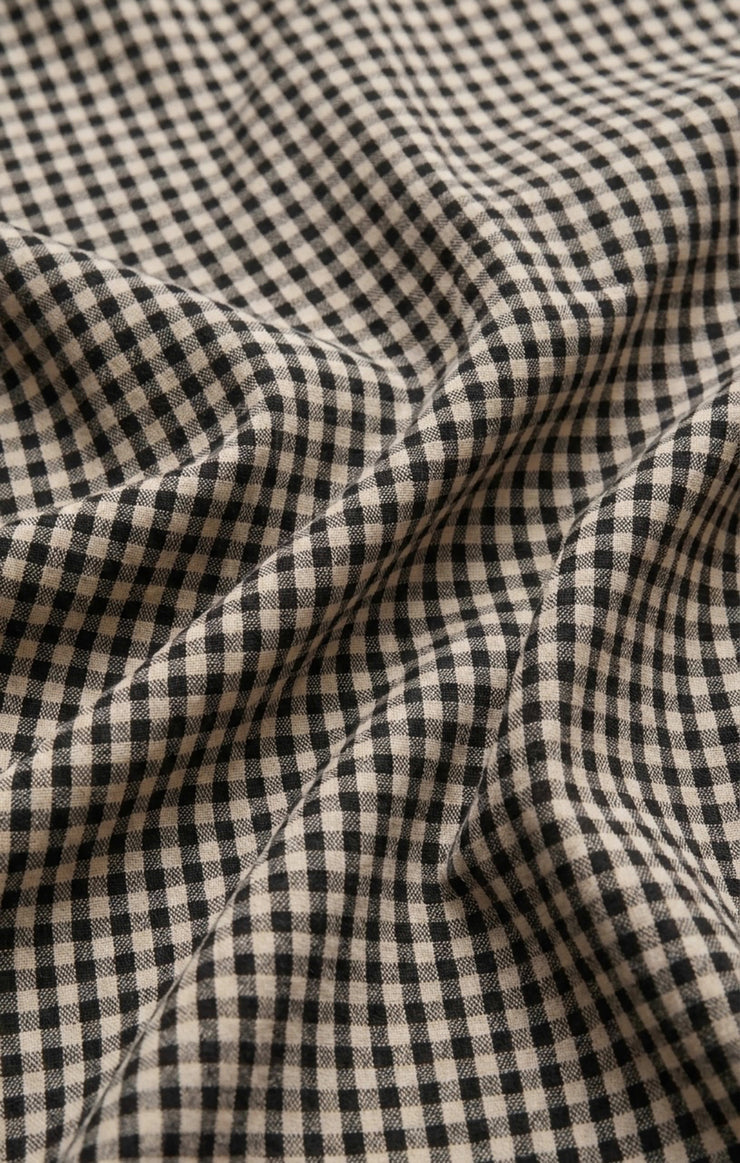 Z Supply Merit Gingham Top and Brooke Gingham Skirt fabric