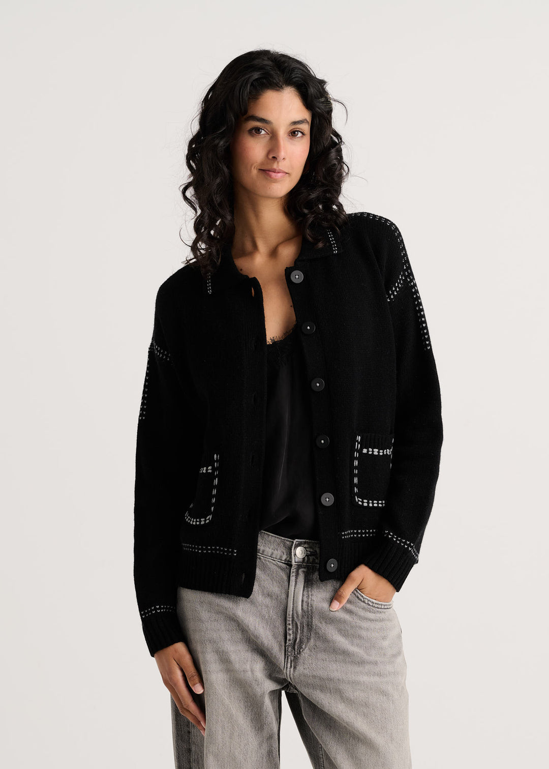 Zaket &amp; Plover Tailored Jacket in Black available at Barbara Katz