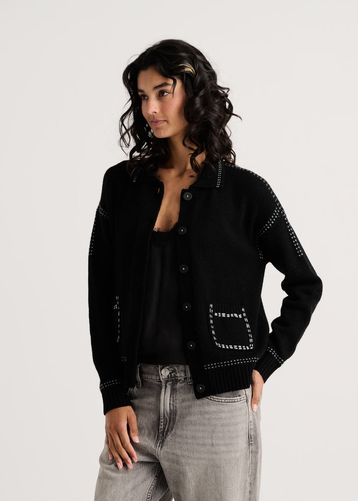 Zaket &amp; Plover Tailored Jacket in Black available at Barbara Katz