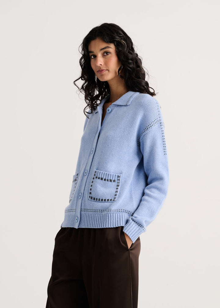 Zaket &amp; Plover Tailored Jacket in Mist available at Barbara Katz