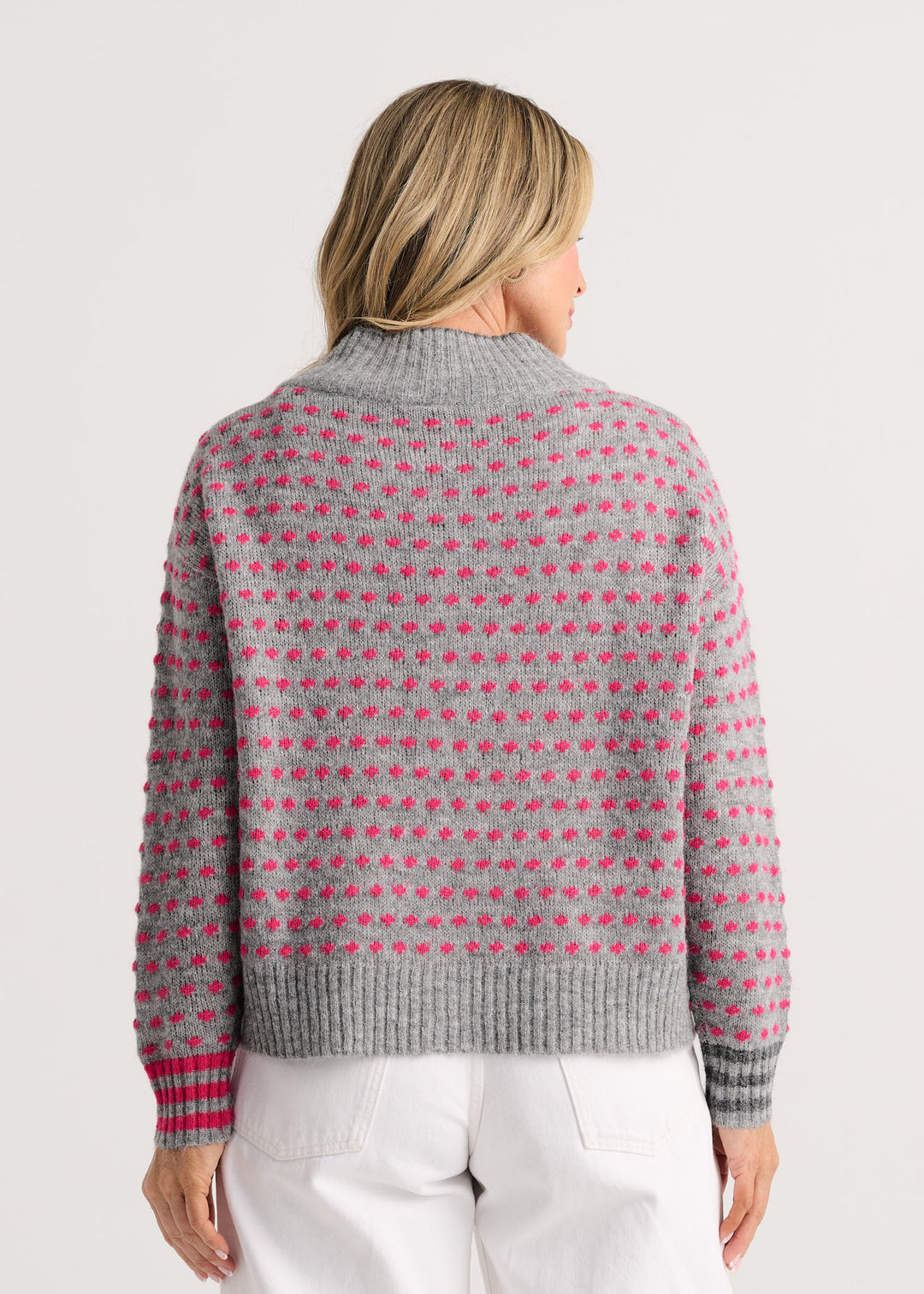 Zaket &amp; Plover Textured Jacket in Marl available at Barbara Katz