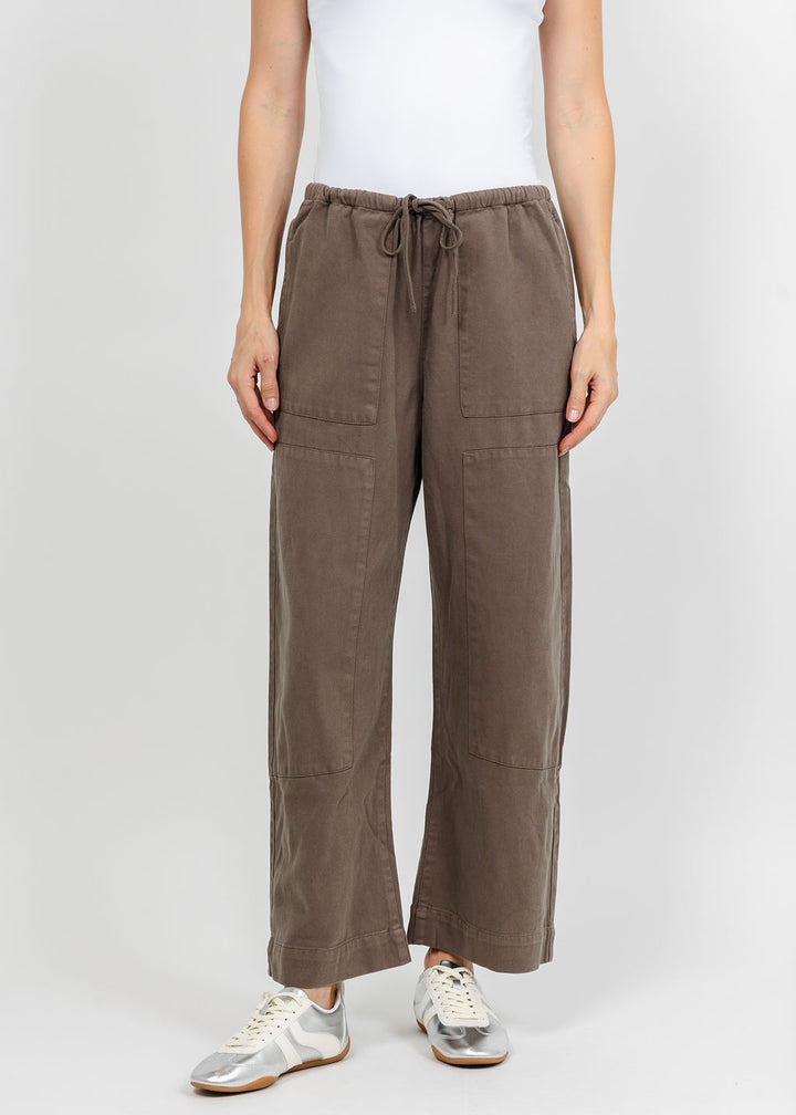Z Supply Kit Twill Carpenter Pant - Pebble Coast available at Barbara Katz