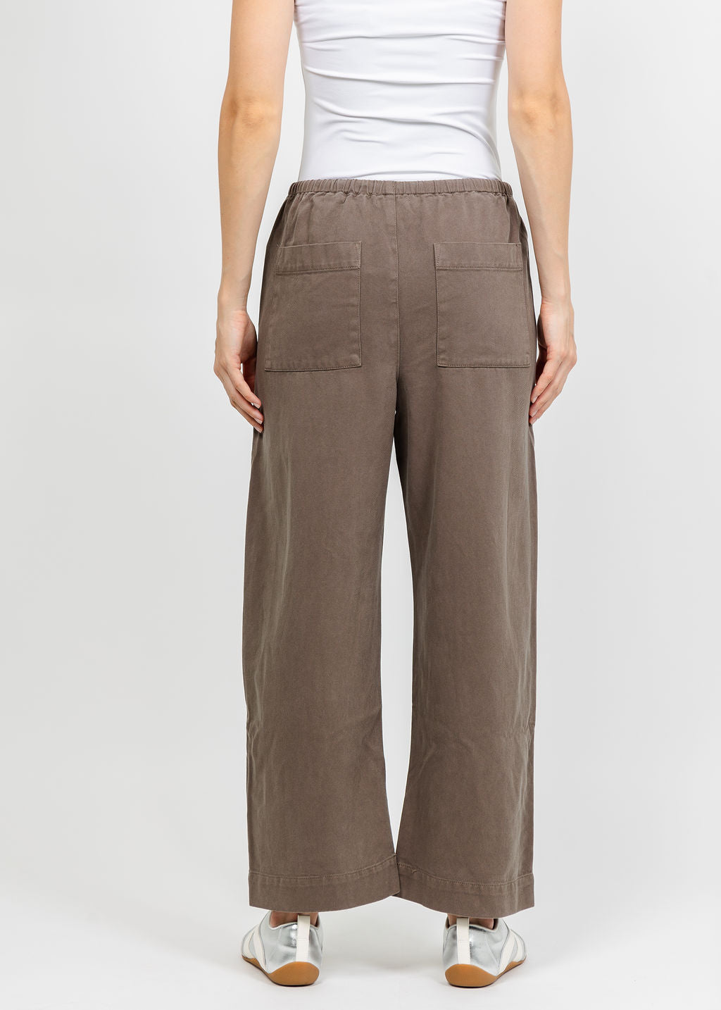 Z Supply Kit Twill Carpenter Pant - Pebble Coast available at Barbara Katz