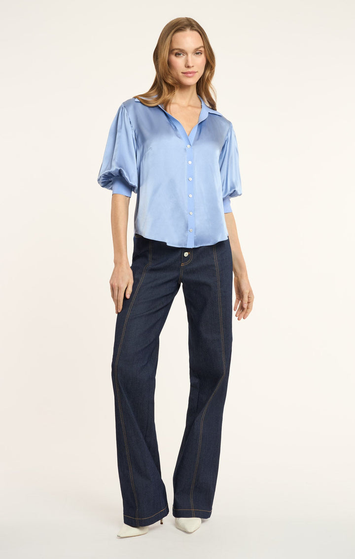 Cinq a Sept Weiley Top in Lilac Opal available at Barbara Katz