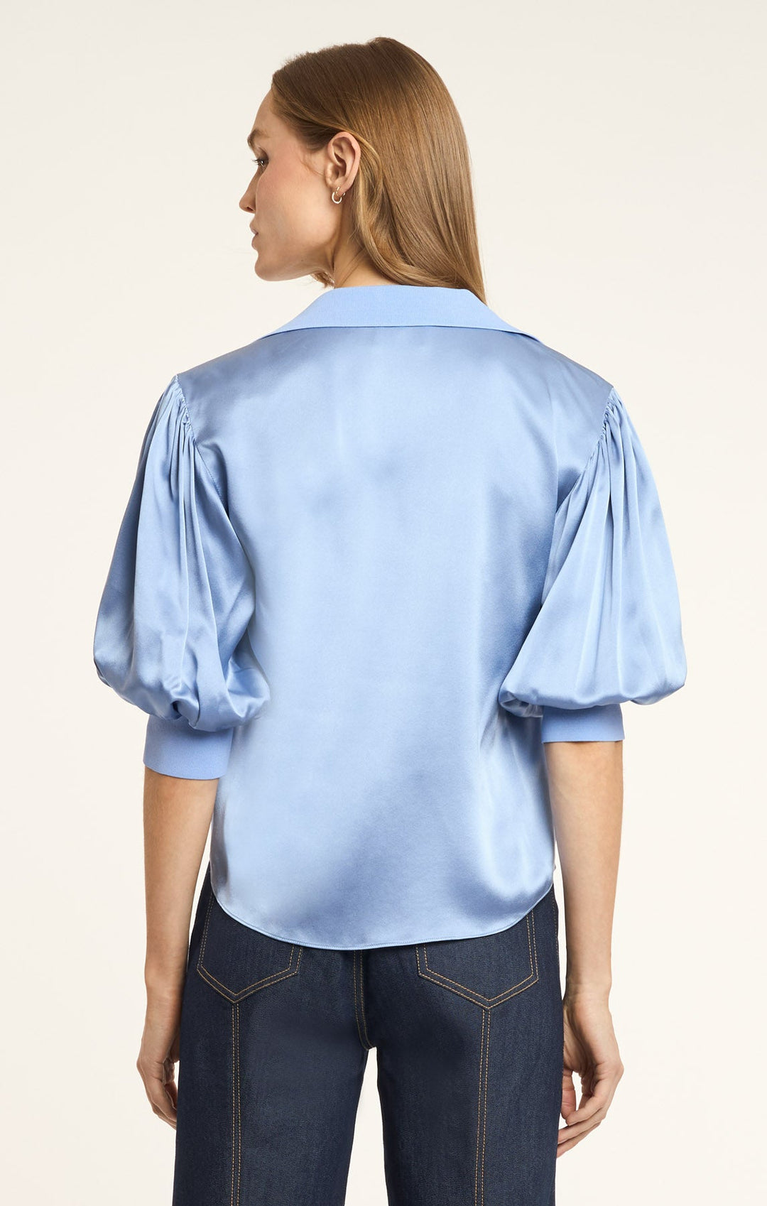 Cinq a Sept Weiley Top in Lilac Opal available at Barbara Katz