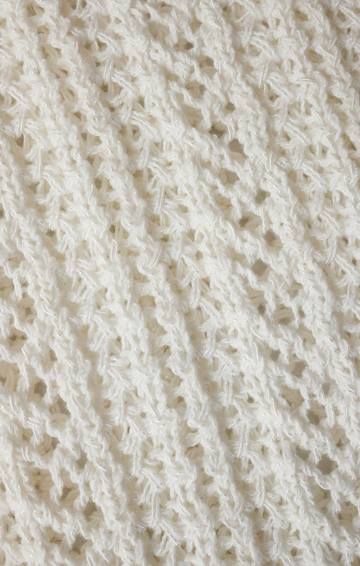 Z Supply Ballast Crochet Top in Natural available at Barbara Katz